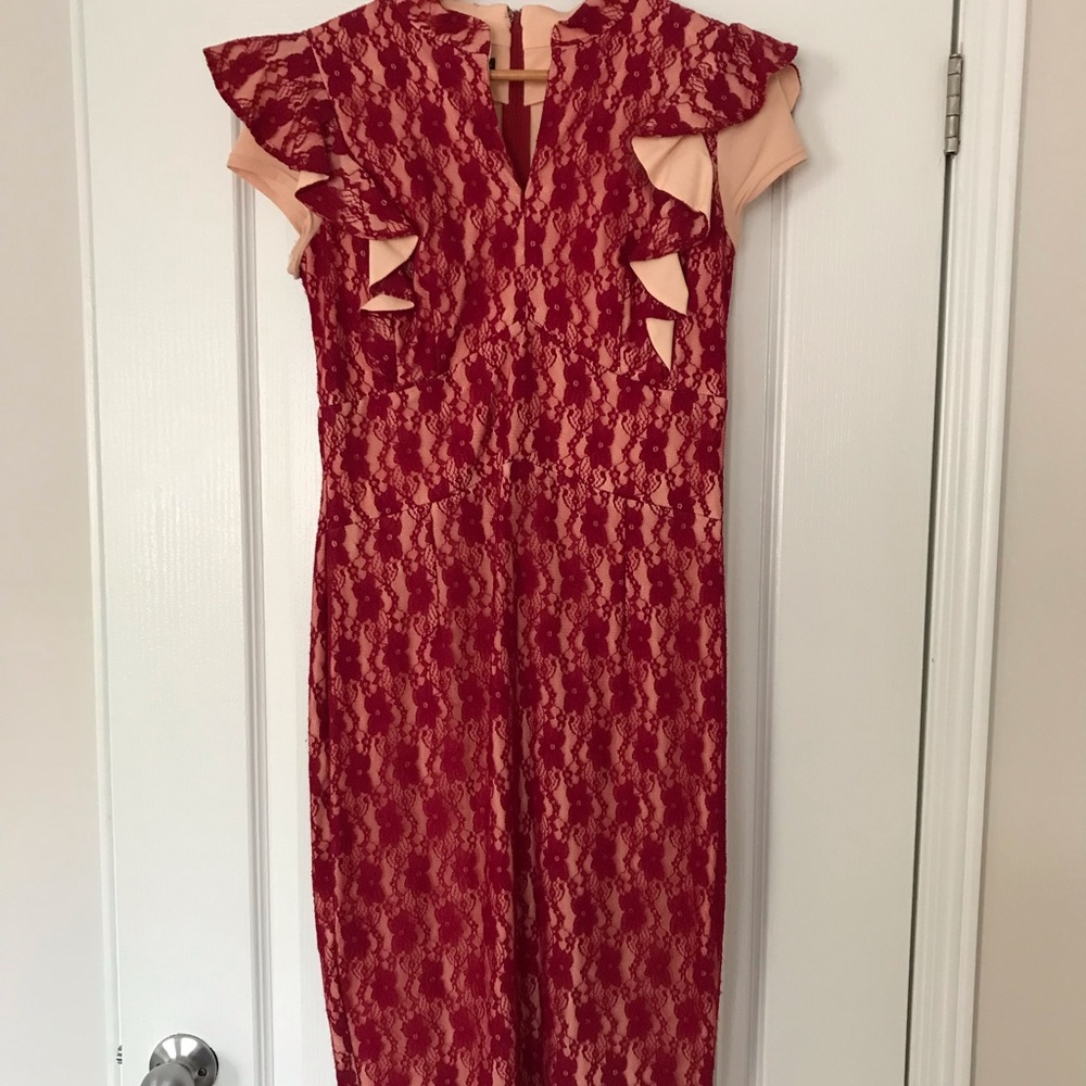 Red Evening dress
